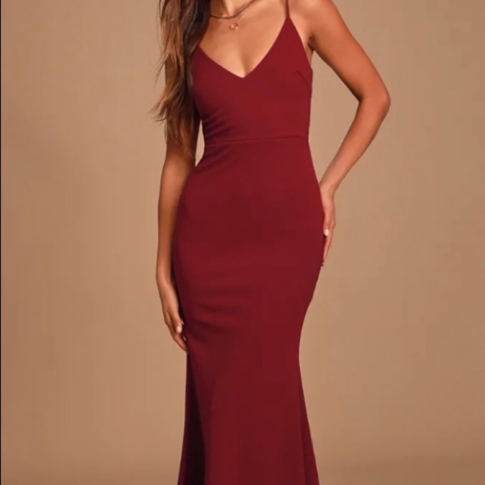 Lulus Red Maxi Dress